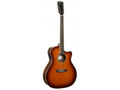 Гитара электроакустическая Cort Exotic-GA Walnut (Sunburst)